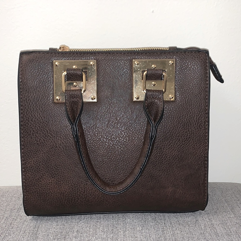 LA TERRE - brown mini purse